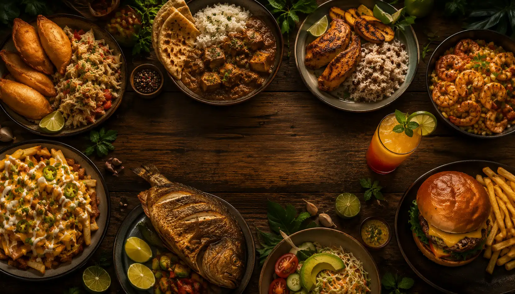 Island Bites signature dishes