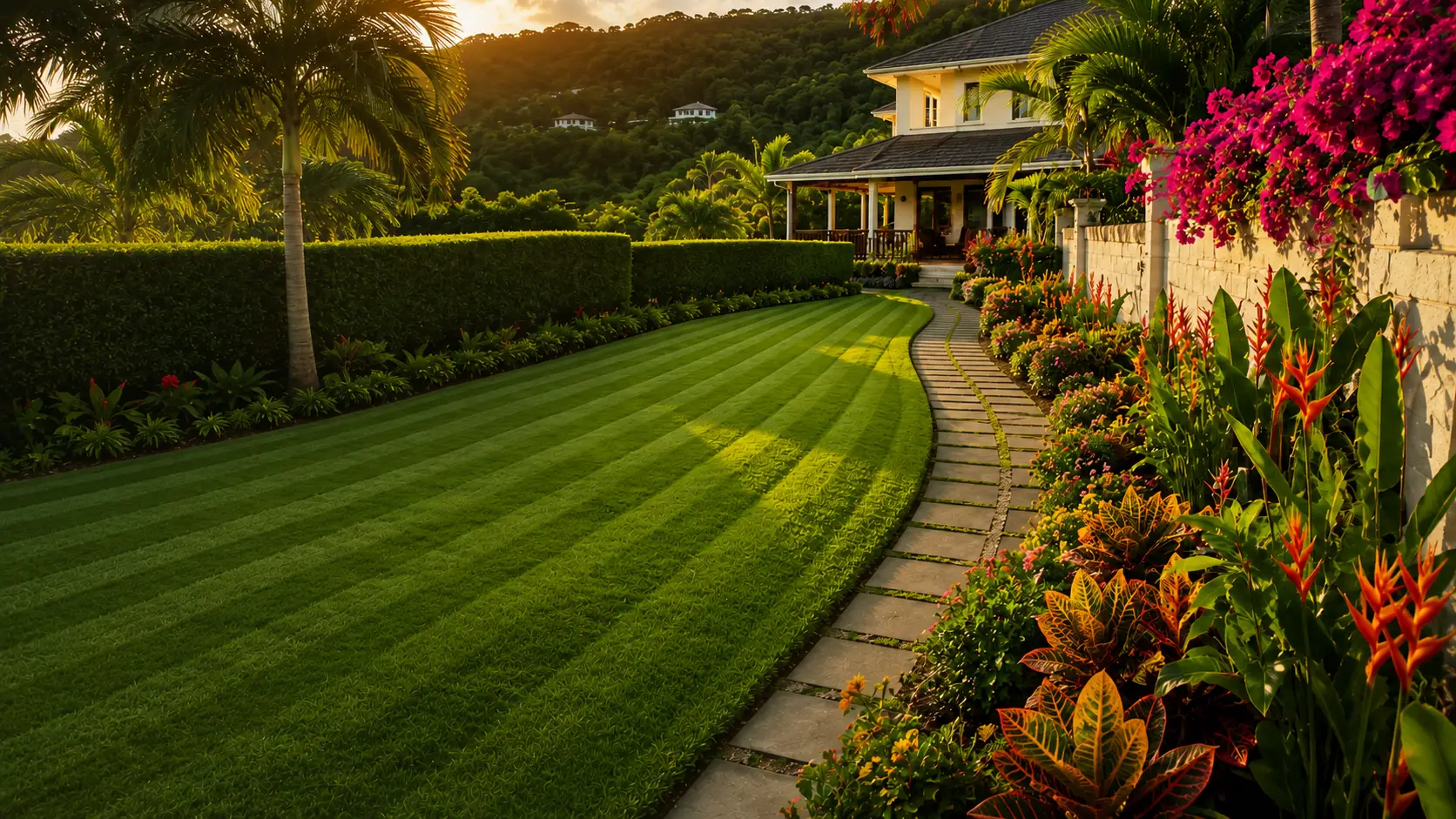 Verdant Landscapes — beautifully maintained garden and lawn